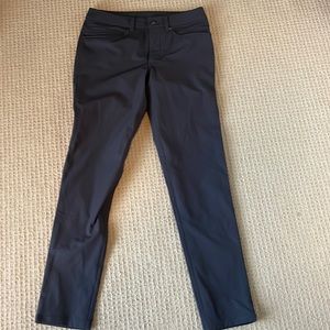 Mens Lululemon gray commuter pants
